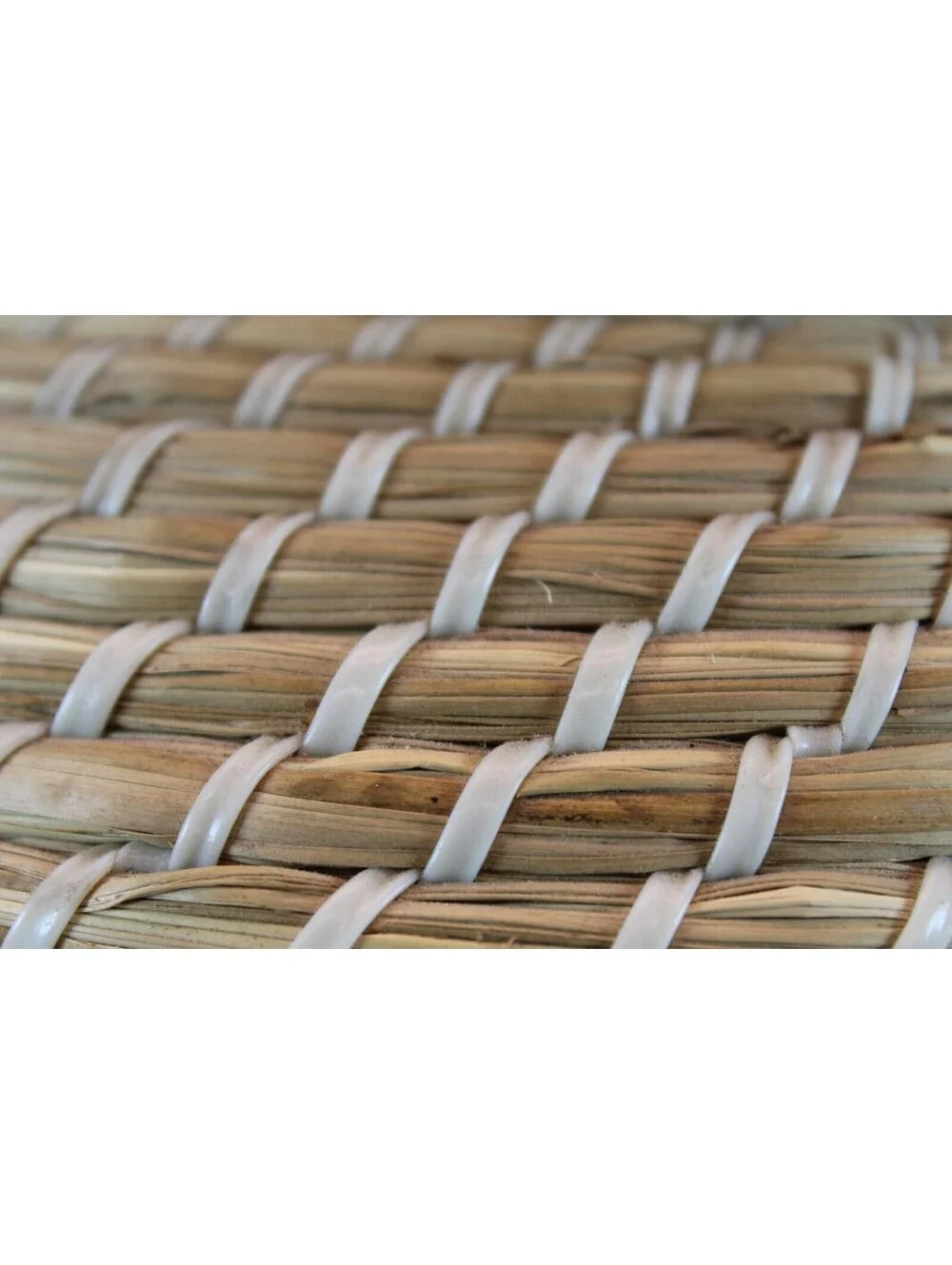 VTG Pine Needle Wrapped Handmade Storage Basket 10